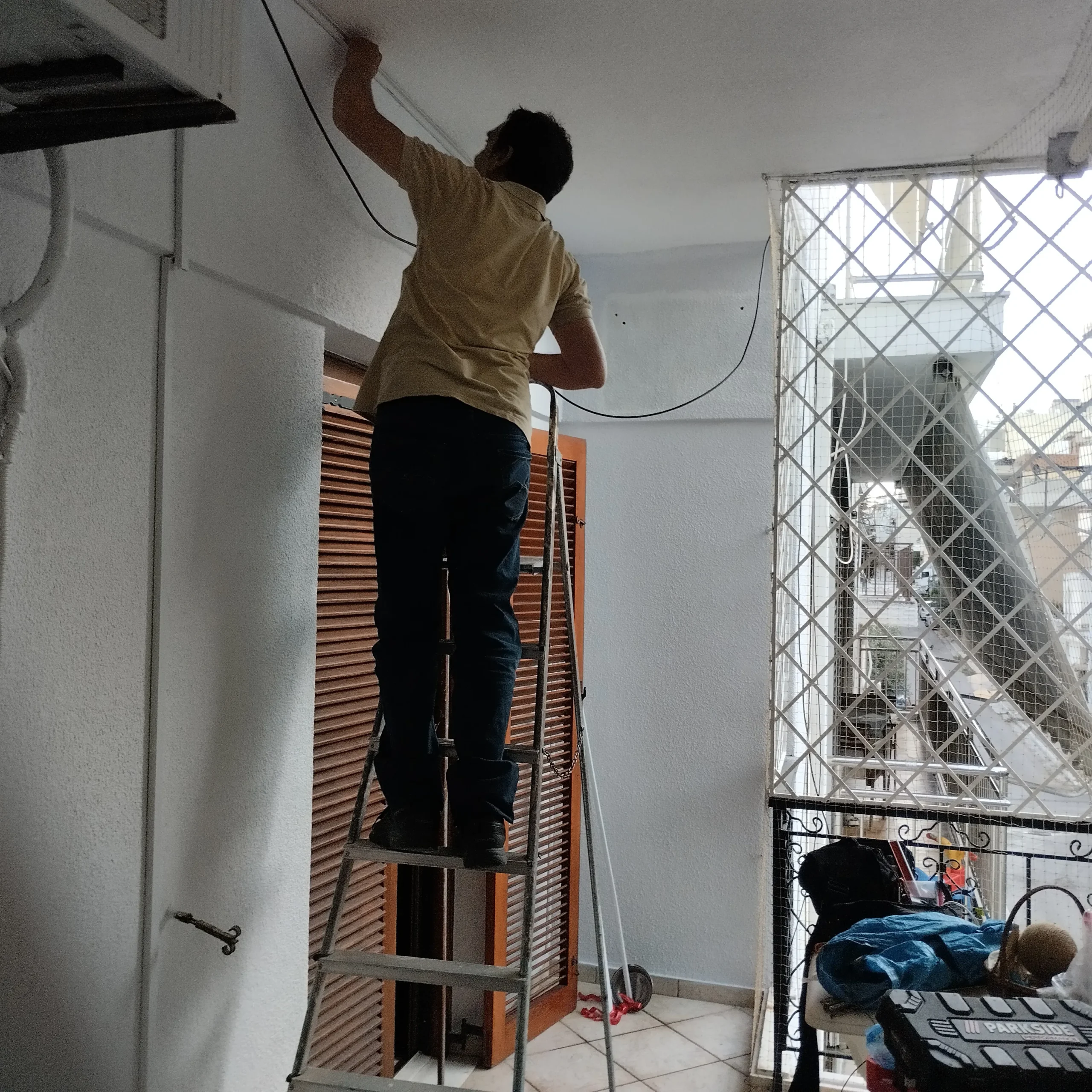 εγκατασταση κεραιας τηλεορασης